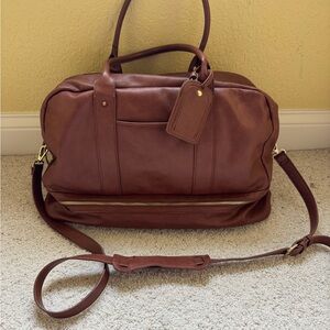 Sole Society Weekender Bag Vegan Leather in Great Condition!